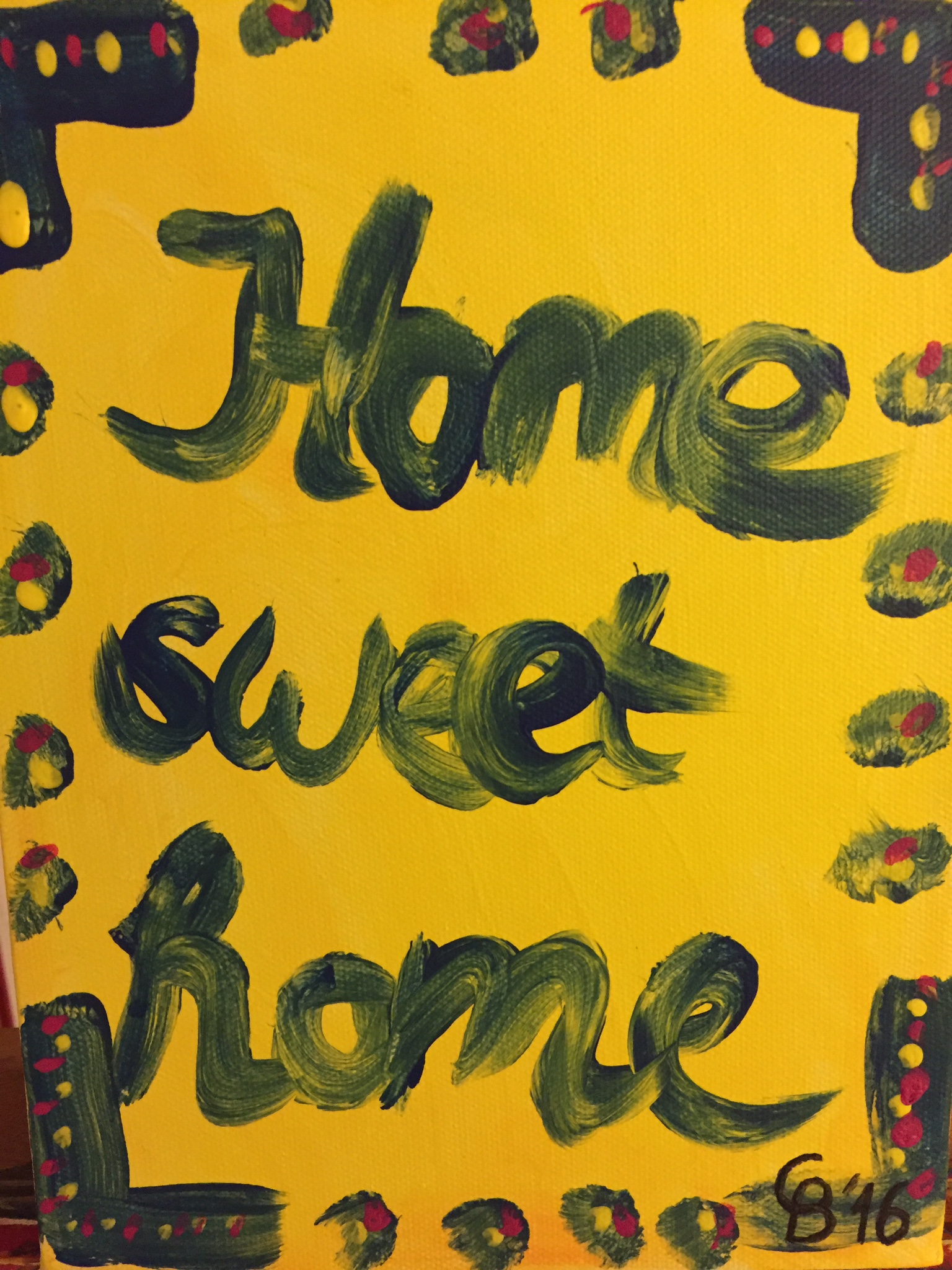Home sweet home (aus Januar 2016)
